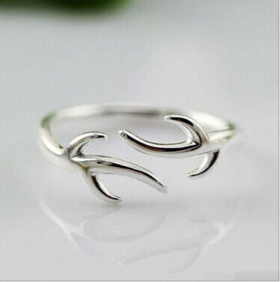 925 Silver Antler Ring | Rings Jewelry Rings