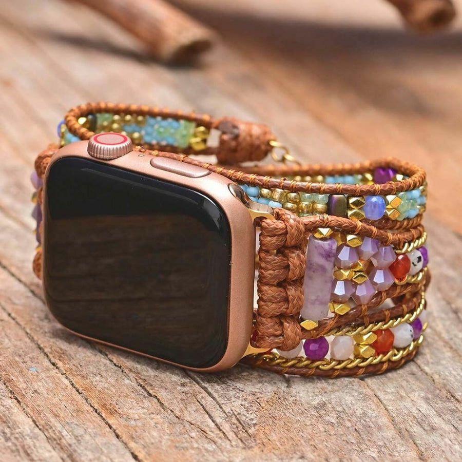 Bohemian Style Mixed Beads Apple Watch Band | Apple Watch Bands Apple Watch Bands Apple Watch Bands