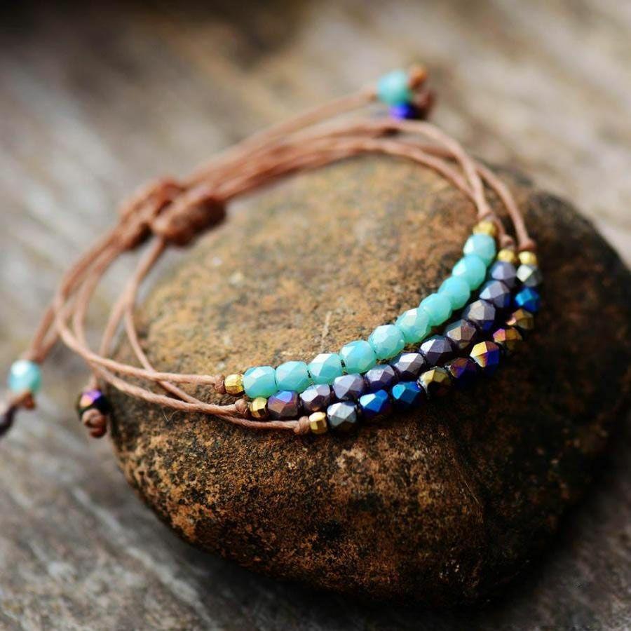 Crystal Beaded Friendship Bracelet | Bracelets Bracelets Bracelets