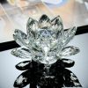 Feng Shui Crystal Lotus Flower | Statues & incense burners Home Decor Statues & incense burners