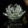 Feng Shui Crystal Lotus Flower | Statues & incense burners Home Decor Statues & incense burners