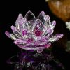 Feng Shui Crystal Lotus Flower | Statues & incense burners Home Decor Statues & incense burners