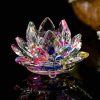 Feng Shui Crystal Lotus Flower | Statues & incense burners Home Decor Statues & incense burners