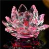 Feng Shui Crystal Lotus Flower | Statues & incense burners Home Decor Statues & incense burners