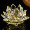 Feng Shui Crystal Lotus Flower | Statues & incense burners Home Decor Statues & incense burners