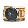 Google Pixel Watch Band With Natural Selenite Sunstone & Rhodonite Beads | Google Pixel Watch Bands Google Pixel Watch Bands Google Pixel Watch Bands