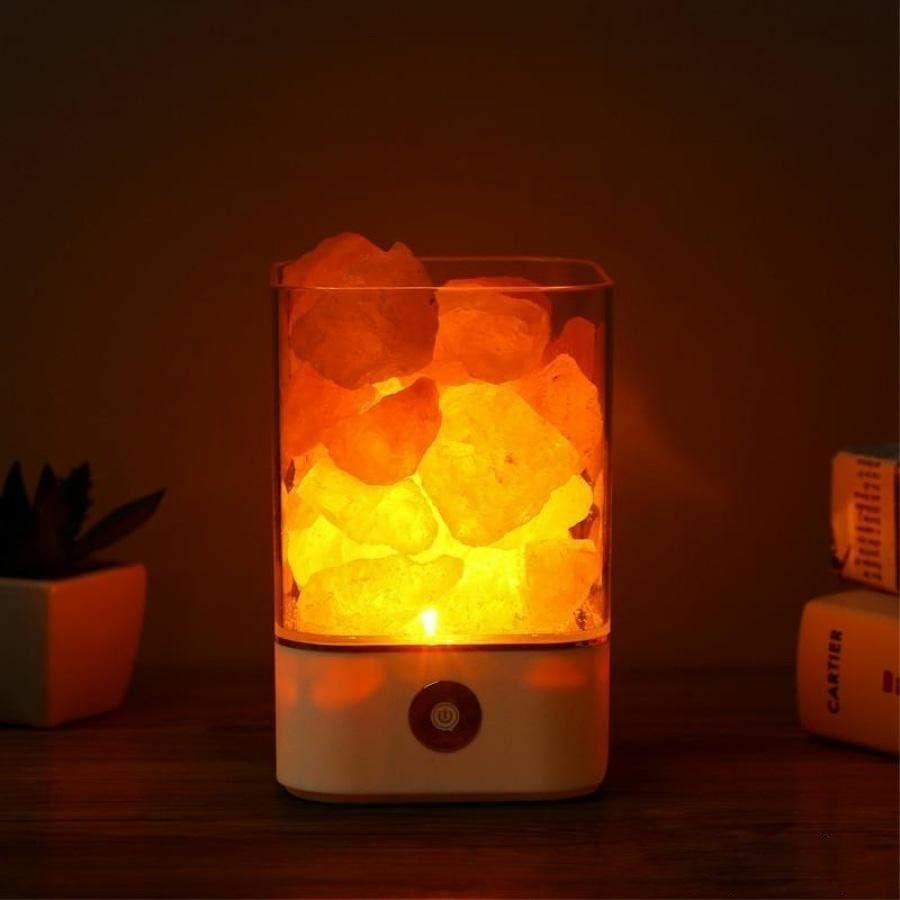 Himalayan Crystal Salt Lamp | Statues & incense burners Home Decor Statues & incense burners