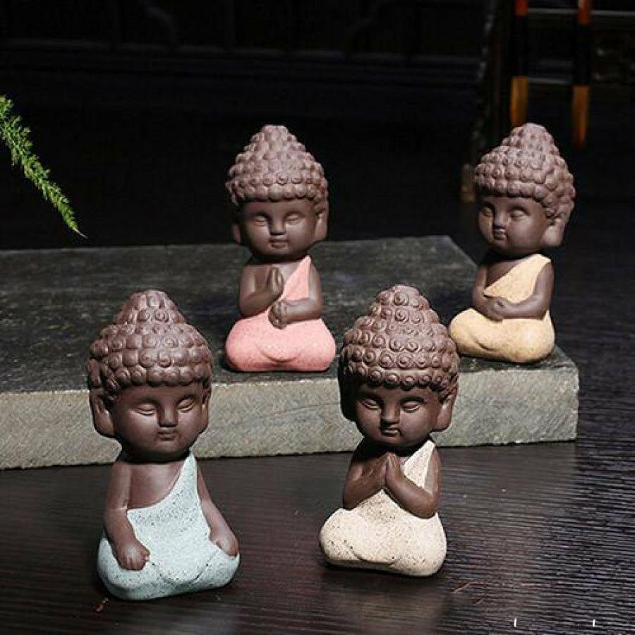 Little Buddha Statue in Ceramic | Statues & incense burners Home Decor Statues & incense burners