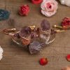 Natural Amethyst Crystal Cuff Bracelet | Bracelets Bracelets Bracelets