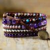 Natural Amethyst & Purple Jasper Apple Watch Band | Apple Watch Bands Apple Watch Bands Apple Watch Bands