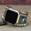 Natural Earthy Jasper Beaded Fitbit Watch Band | Fitbit Watch Bands Fitbit Watch Bands Fitbit Watch Bands