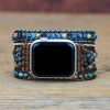 Natural Labradorite & Blue Jasper Apple Watch Band | Apple Watch Bands Apple Watch Bands Apple Watch Bands