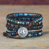 Natural Labradorite & Blue Jasper Apple Watch Band | Apple Watch Bands Apple Watch Bands Apple Watch Bands