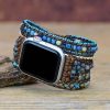 Natural Labradorite & Blue Jasper Apple Watch Band | Apple Watch Bands Apple Watch Bands Apple Watch Bands