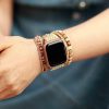 Natural Rhodonite & King Jasper Apple Watch Band | Apple Watch Bands Apple Watch Bands Apple Watch Bands