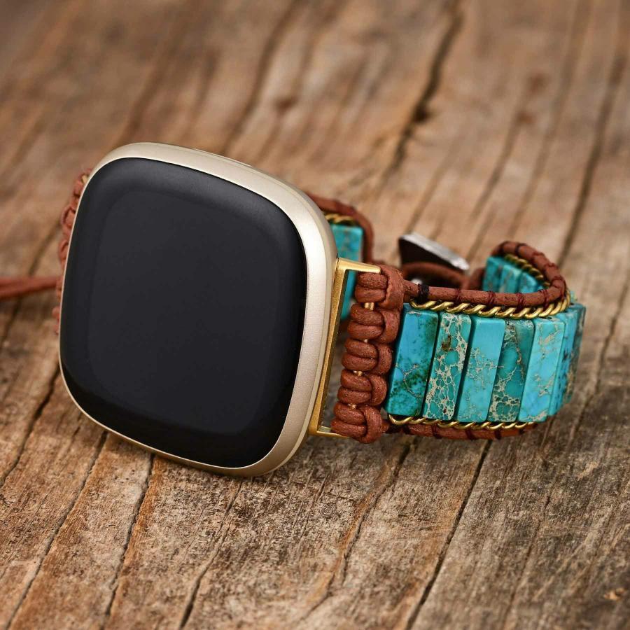 Turquoise Jasper Fitbit Watch Band | Fitbit Watch Bands Fitbit Watch Bands Fitbit Watch Bands