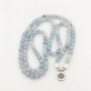 108 Natural Calcite & Pearl Mala Prayer Beads | Necklaces Bracelets Bracelets